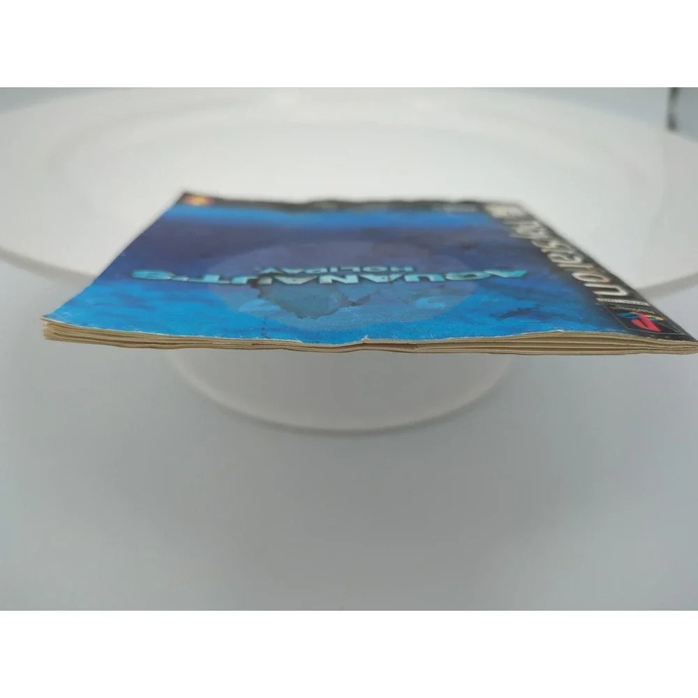 Aquanaut's Holiday Sony Playstation Paper Manual No Disk/Case Manual Only READ‎